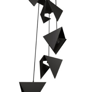 Żyrandol SPIRAL 5 czarny LGH0780 - 11 - gie el