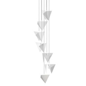 Żyrandol SPIRAL 7 biały LGH0791 - 3 - gie el