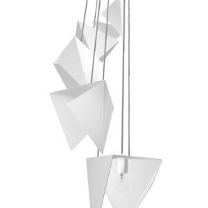 Żyrandol SPIRAL 7 biały LGH0791 - 4 - gie el