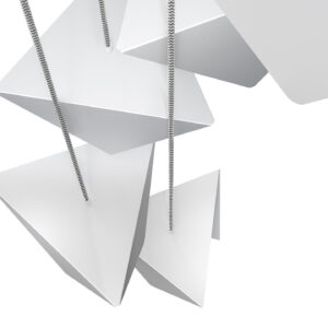 Żyrandol SPIRAL 7 biały LGH0791 - 6 - gie el