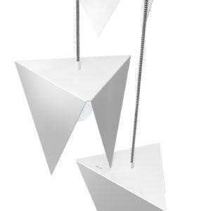 Żyrandol SPIRAL 7 biały LGH0791 - 7 - gie el