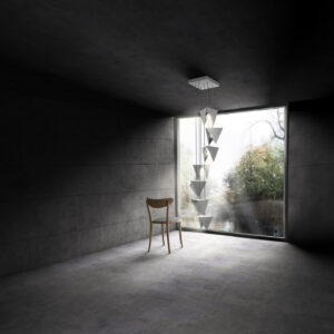 Żyrandol SPIRAL 7 biały LGH0791 - 9 - gie el