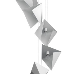 Żyrandol SPIRAL 7 biały LGH0791 - 13 - gie el