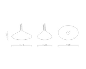 Żyrandol CLOUD 3 LGH0674 - 3 - gie el