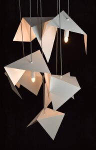 Żyrandol BIRD 7 biały LGH0741 - 1 - gie el