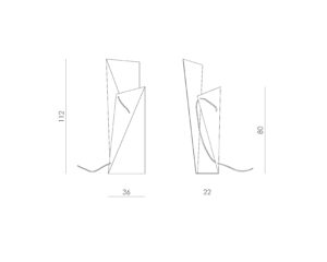 Lampa podłogowa stalowa TOWER BIG czarna LGH0360 - 9 - gie el