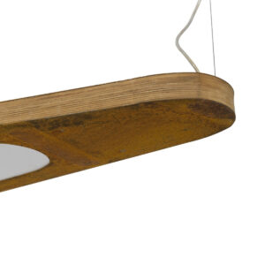 Lampa wisząca AVOCADO rdzawa LGH0652 - 10 - gie el