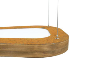 Lampa wisząca AVOCADO rdzawa LGH0662 - 6 - gie el