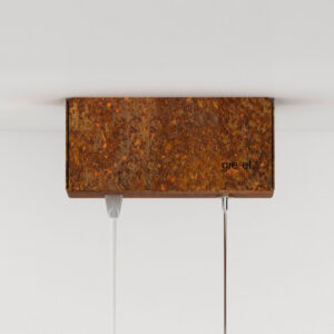 Lampa wisząca AVOCADO rdzawa LGH0662 - 17 - gie el