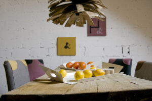 Lampa wisząca drewniana SHINGLE LGH0240 - 9 - gie el