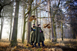 Lampa wisząca drewniana SHINGLE LGH0240 - 13 - gie el