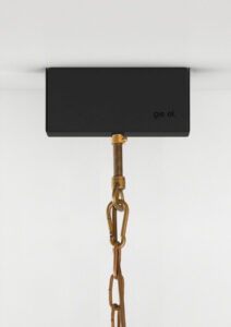 Lampa wisząca drewniana SHINGLE LGH0246 - 8 - gie el