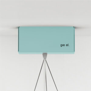 Lampa wisząca stalowa STAR big turkusowa LGH0543 - 5 - gie el