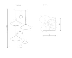 Żyrandol CLOUD 7 LGH0673 - 5 - gie el