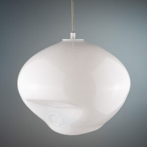 Lampa wisząca szklana MEDUSE snow white LGH0250