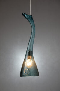 Lampa wisząca szklana SWAN deep ocean LGH0383