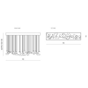 Żyrandol GENIUS 4 LGH0864