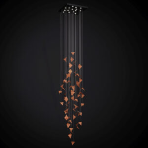 Żyrandol HIVE 2 rdzawy LGH0981