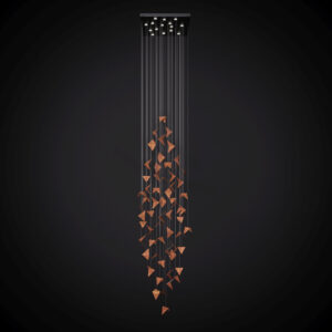 Żyrandol HIVE 2 rdzawy LGH0981