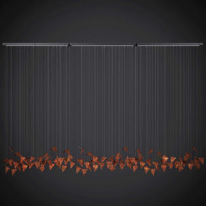 Żyrandol PLAIN 3 rdzawy LGH0921