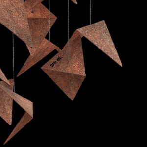 Żyrandol PLAIN 3 rdzawy LGH0921