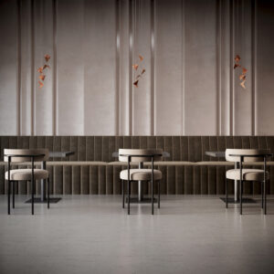 Żyrandol FINE rdzawy LGH1001