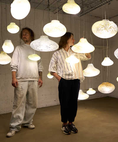 Maria & Jacek - founders and designers of Gie El