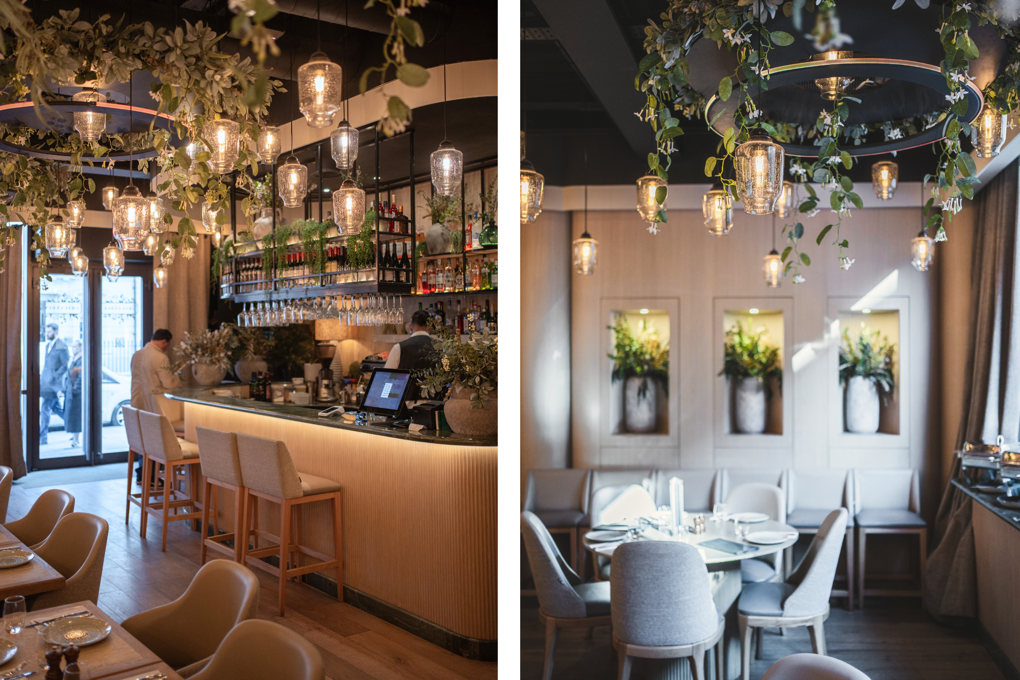 cosy lighting for restaurants