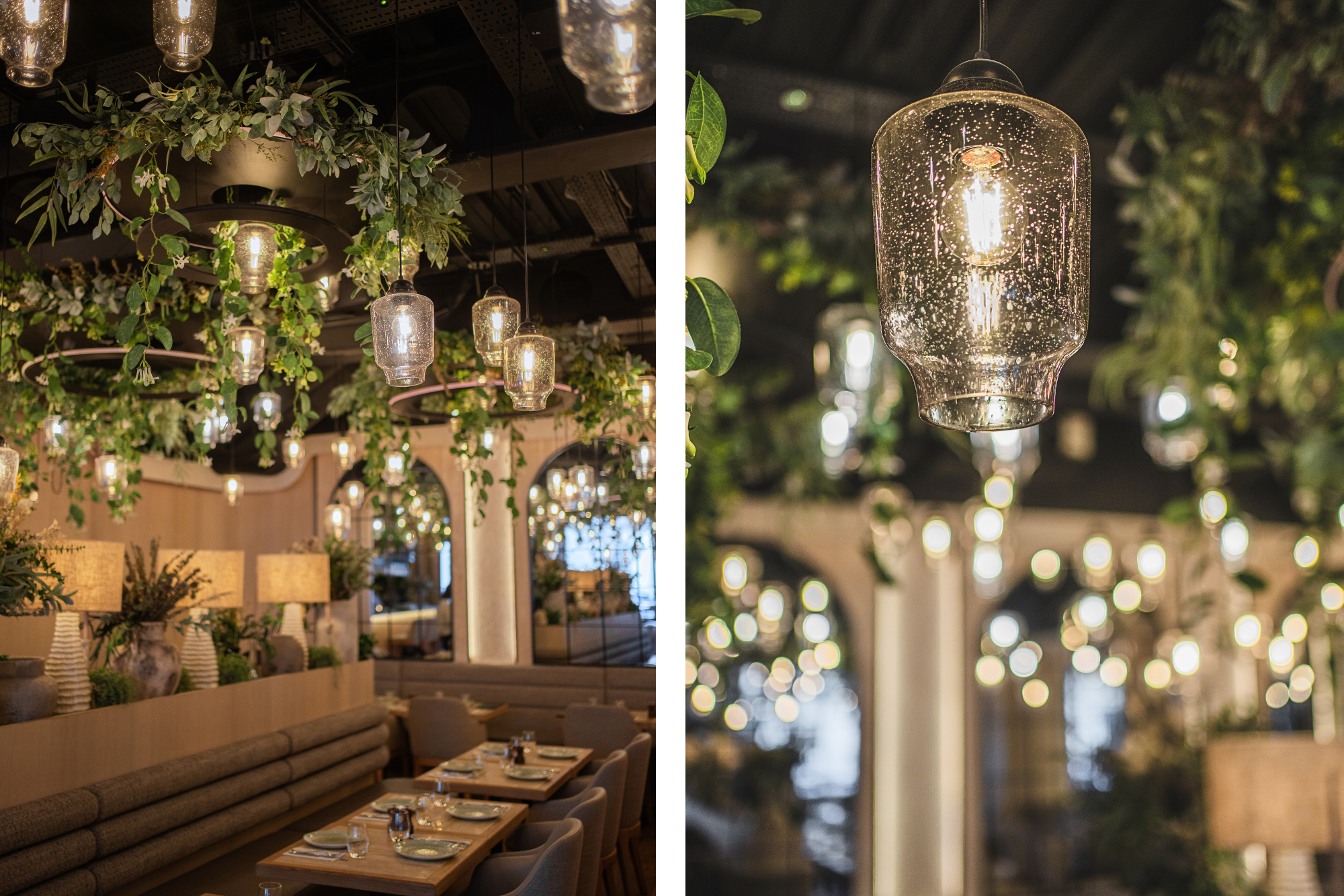cosy lighting for restaurants