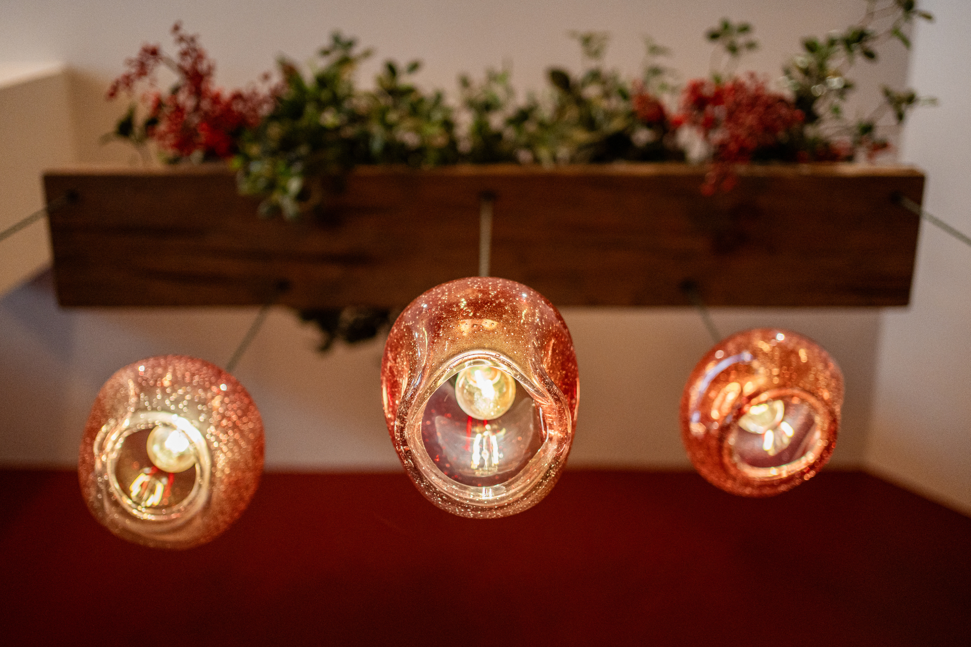 extraordinary glass lamps for restaurants