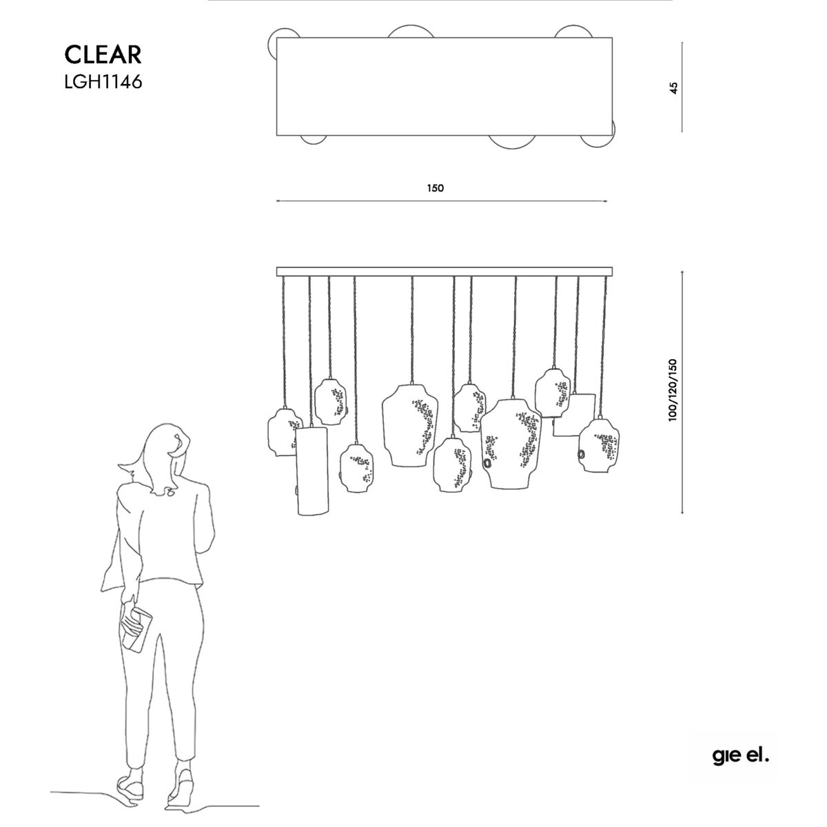 Gie El CLEAR LGH1146 dim