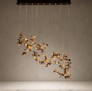 Rusty chandelier NERIDA 3