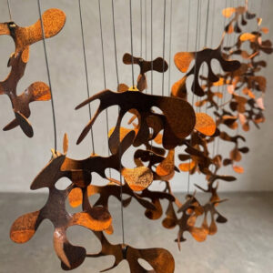 Rusty chandelier NERIDA 4