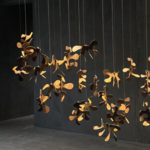 Rusty chandelier NERIDA 4
