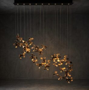 Rusty chandelier NERIDA 3