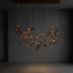 Rusty chandelier NERIDA 4