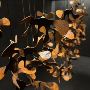 Rusty chandelier NERIDA 4